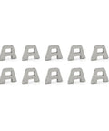 Zip Tie Weld On Tabs 10 Pack CNC Cut Steel Weld Tabs for Wire Routing and Cable Management, Heavy Duty Brake Line Mounts