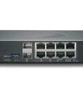 Badass Next Generation Firewall Rolls In At Two Point Five Gbps Loaded With One Year Total Secure Advanced Protection Bundle back view with ports.