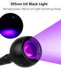 3W 395Nm UV Black Light With Flexible Gooseneck For Art And Fluorescent Paints Satin Detection Blacklight Posters Party Glow