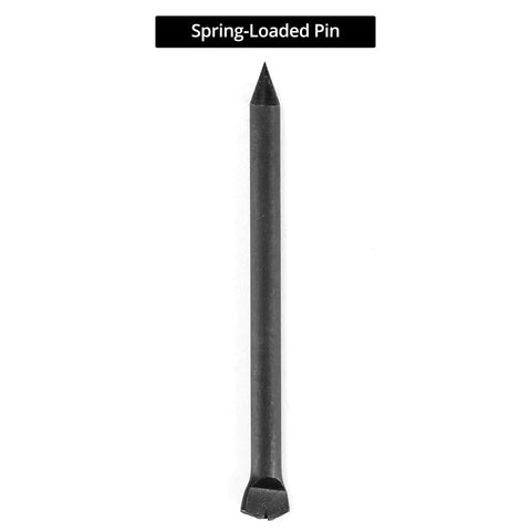 Spring-loaded pin from 13 Piece Double-Sided Spot Weld Cutter Set Three-Eighths Inch Diameter Hole Cutters Garage-Ready For Power Drill Use