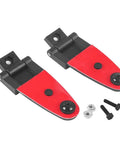 Rugged Glass Rear Door Hinge Replacement Set For 100XL And 100LE Models with included mounting hardware close-up view.