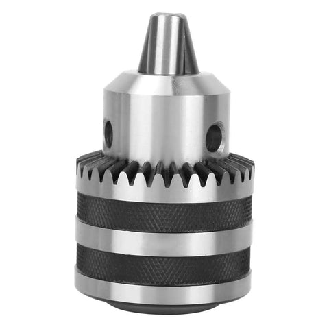 Heavy Duty Keyed Drill Chuck Set 1/8 To 5/8 Inch Capacity, 3-16mm, 1/2-20 UNF Mount, Includes Key, Durable Lathe And Power Tool Accessories For Precise Drilling And Metalwork Projects