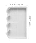 Garden Fence Concrete Mold For DIY Projects Reusable Plastic Cement Brick Mold For Courtyard Rail Patio Sidewalk Lawn Edging