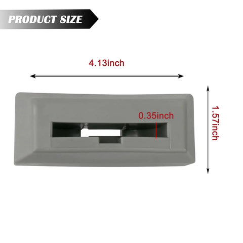 2 Pcs Hood Latch Bumper Support Kit For Big Rig Trucks Durable Hood Rest Upper Left And Right, 4.13 x 1.57 x 0.35 inches