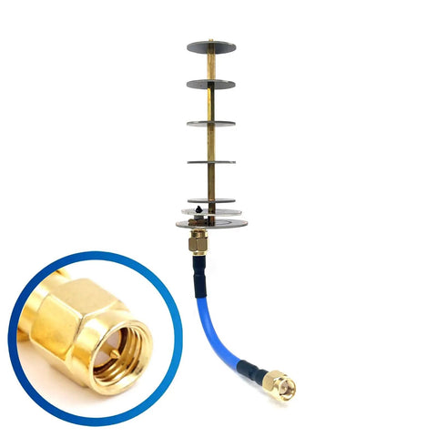 Beefed Up High Gain 12dBi 5.8GHz Directional Antenna for RC FPV Drones and Goggles Long Range UAV SMA Male Plug