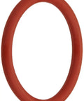 Red rubber O-ring from RC Fuel Tank Cap O Ring Set For Traxxas Vehicles Replacement Pair Hop Up Durable Seals High Quality Rubber Gasket.