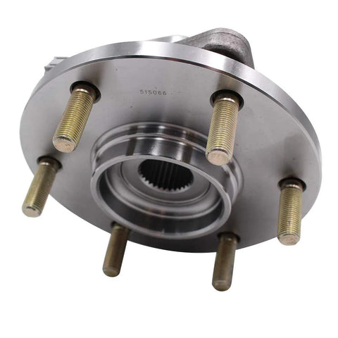 Set Of Two Front Wheel Hub Bearing Assembly 515066 With ABS For Infiniti QX56 2004 2007 Nissan Armada 2005 2007 Pathfinder 2004 Titan 2004 2007 Six Lug Wheels