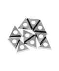 Pro Grade Boring Head Carbide Inserts TBCT060104 TBCT090204 TBCT110304 set, triangle shape, high hardness, brake lathe tool.