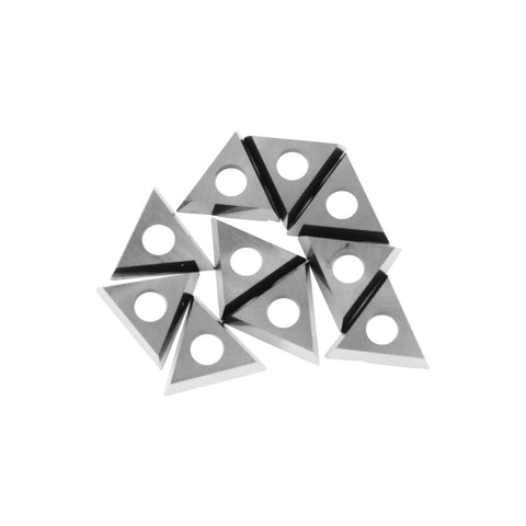 Pro Grade Boring Head Carbide Inserts TBCT060104 TBCT090204 TBCT110304 set, triangle shape, high hardness, brake lathe tool.