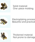 Hella Sturdy Folding Self Locking Hinge With Install Kit 4 Pack 90 Degree Table Leg Support Brackets For Workbenches Garages Beds Boats Tough Zinc Finish, showcasing solid material and one-piece molding.