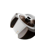 Close-up of 4 Pack Half Inch Rigid Rubber Caster Wheels For Furniture, highlighting durable metal and rubber design.