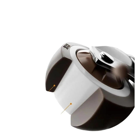 Close-up of 4 Pack Half Inch Rigid Rubber Caster Wheels For Furniture, highlighting durable metal and rubber design.