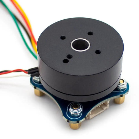 Tough As Nails Hollow Shaft Brushless DC Motor With AS5600 Magnetic Encoder Hall Sensor Outer Rotor Kit For Precise FOC Control