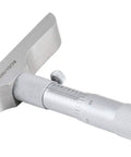 0-6 Inch Micrometer Set With 4 Inch Base Depth, 0.001 Inch Resolution, showing a precision rod and measurement scale.