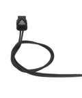 Solid As A Rock Battery Current Sensor Connector Pigtail Plug for Chevy Silverado with black wiring and 2-pin connector.