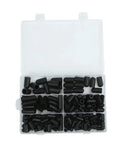 160 Piece Rubber Carburetor Vacuum Cap Kit With Varied Sizes For Intake Ports in box