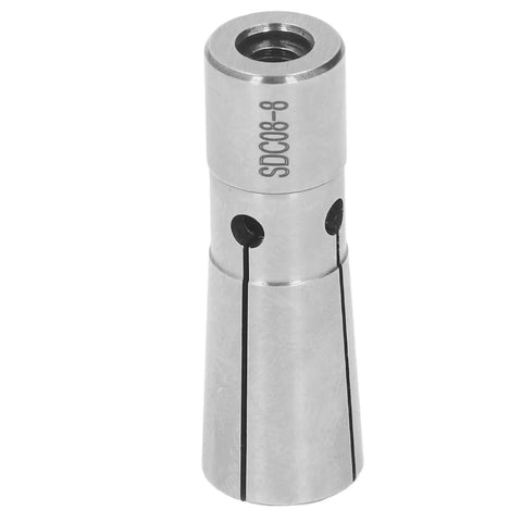 Heavy Duty Collet Chuck Holder For Milling Engraving Machine High Precision CNC Vise Tool With Rock Solid Carbide Material and Superior Heat Resistance For Professional Shop Grind Work Today, close-up view.