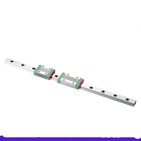 Rock Solid Linear Rail System For CNC And 3D Printers With MGN Guide Blocks, 100mm to 1000mm lengths, hardened steel, smooth motion