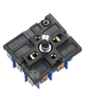WPW10434452 Surface Element Switch Replacement for Electric Stoves and Ovens, black and blue switch, DIY kitchen repair part.