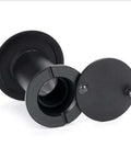 Solid Brass Door Peephole With 220 Degree View And Heavy Duty Rotating Privacy Cover For One And Three Eighths To Two And A Quarter Inch Doors