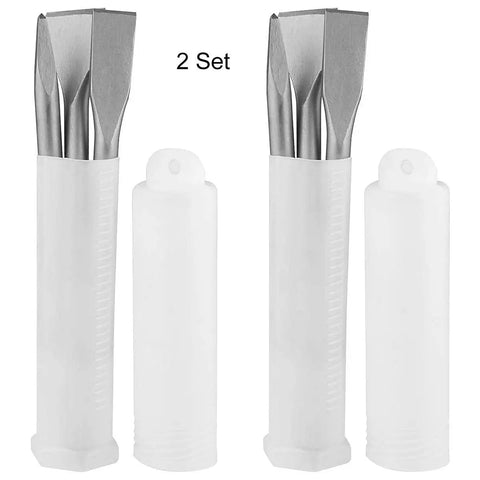 Six Piece SDS Plus Concrete Drill Bit Set With Point Chisel And Flat Chisels For Rotary Hammer Drills 20 Mm And 40 Mm in white case