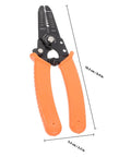Multifunctional Wire Stripper Tool For Automotive Wires And Cables, Handy To Use With Durable Chromium Vanadium Alloy Steel And PVC, Locks In Place For Precise Radial Cutting, Built Tough DIY Wiring And Auto Repair Tool, 16.3 cm
