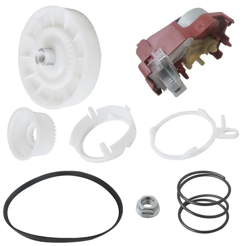 Washer Repair Kit For Front Load Machines With W10006355 W10721967 And W10006384 Shift Actuator Clutch Kit And Drive Belt Replacement