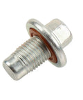GM Genuine Parts Oil Pan Drain Plug 11569943 OEM Engine Maintenance Accessory, durable steel plug, close-up