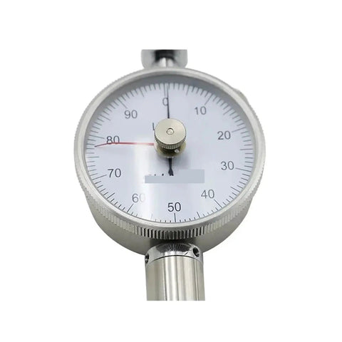 Hardness Tester With Single Or Dual Needle, Shore A C D Durometer, Portable Gauge For Vulcanized Rubber, Silicone, Tire, Plastic, Quick One Second Read, Accurate Multi Point Measurement, metal dial view
