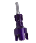 LiebeWH Integrated Pipe Threading Tool With Dual Function Design for cutting 1/2 and 3/4 inch pipes, purple threading cutter.