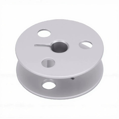 Heavy Duty Four Hole Aluminum Bobbin With Cnc Machined Precision Balance Dead Nuts Exact Alignment And Smooth Operation For Durkopp 1767 767 867 887 Industrial Sewing, side view