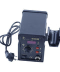 Hot Air Rework Station 700W Powerhouse With Digital Temperature Display And Adjustable Airflow For Phone And PCB Repair SMD, US plug