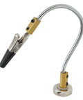 Third Hand Soldering Tool With Magnetic Base And Flexible Gooseneck Arms, Adjustable Alligator Clips For Electronics Repair