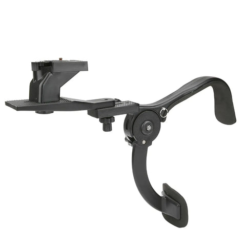 Lightweight Camera Shoulder Rig With Adjustable Shoulder Pads And Mount Plate For Pro Video Stabilization, Supports Up To 6KG