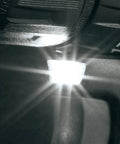 Close-up of LED light on Subcompact Cordless Drill Driver With Brushless Power, 18V LXT, Half-Inch Chuck, Dual Speed 0-500 And 0-1700 RPM