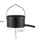 Plug In Hanging Wind Spinner Motor For Wind Chimes Sun Catchers And Baby Mobiles with dimensions 1.57in x 2.75in shown