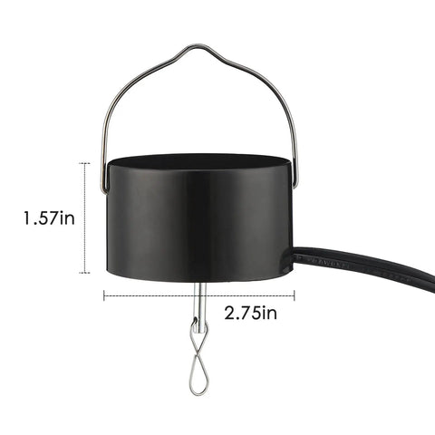 Plug In Hanging Wind Spinner Motor For Wind Chimes Sun Catchers And Baby Mobiles with dimensions 1.57in x 2.75in shown
