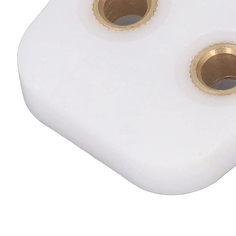 Heavy Duty ABS Tool Holder Clamp For CNC Engraving Machines High Temp Tolerance Fits Auto Tool Changer, close-up of mounting holes.