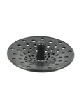 Black Kitchen Sink Drain Strainer For Garbage Disposal Universal Fit Keeps Food And Silverware Out Low Profile Concave Design Easy Install