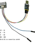Image of BN-880 GPS Module With HMC5883 Compass Dual GNSS Support Including GPS Glonass Beidou NMEA 0183 9600bps 1Hz with wiring