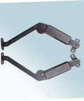 2 Piece Antique Copper Safety Spring Supports For Cabinets And Furniture Easy To Install Spring Arm Hardware shown against a light background.