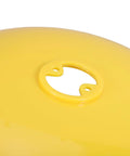 Eyewash Bowl Replacement Basin For Eyewash Stations, 11.81 Inch Yellow ABS Plastic Safety Receptor Basin close-up top mount hole