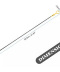 Engine Oil Dipstick For Suzuki Grand Vitara 2000 2017 And Jimny 1.3L M13A Engine 1998 2018 559mm with dimensions shown