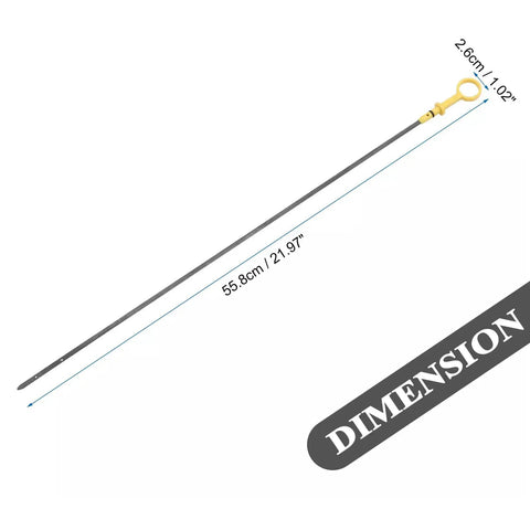 Engine Oil Dipstick For Suzuki Grand Vitara 2000 2017 And Jimny 1.3L M13A Engine 1998 2018 559mm with dimensions shown