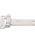 T Shape Door Hinge 304 Stainless Steel Heavy Duty Beefy Smoother Operation High Load Capacity Hatch Hinge for RV Van Cabinet Yacht Marine Equipment