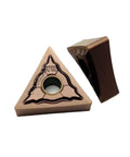 Durable TNMG160408 insert shape for Top Grade 10 Pcs Indexable Carbide Lathe Tool Set For Hard Alloy External Turning.
