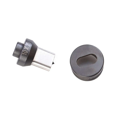Heavy Duty Hydraulic Punching Die Mold Built To Last For Elliptical Holes With 8x20mm Oval Punch, high-strength alloy steel