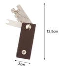 Foil Fencing Repair Kit Portable Gaps Tool For Equipment Maintenance And Adjustment, compact 12.5cm brown handle