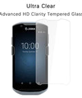Tempered Glass Screen Protector For Zebra TC51 TC510K TC52 TC52X TC56 TC57 TC57X Barcode Scanners, HD Clarity