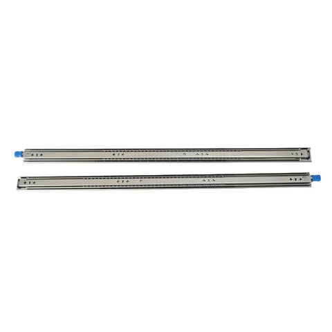 Heavy Duty 40 Inch Drawer Slides Side Mount Full Extension For Cabinets And RVs Made Of Cold Rolled Steel Pair open side-mount slides